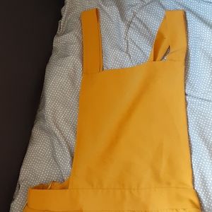 Yellow jumpsuit overall